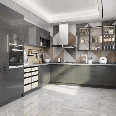 Matt Finish MDF Modern Lacquer Kitchen Cabinets Home Furniture