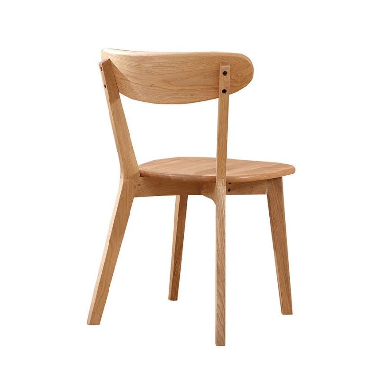 Hot Sale Solid Wood Dining Chair Restaurant Furniture Modern Simple Chinese Furniture