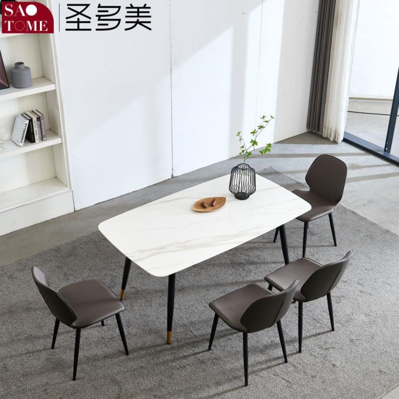 Modern Yf Net Red Rock Board Furniture Dining Table