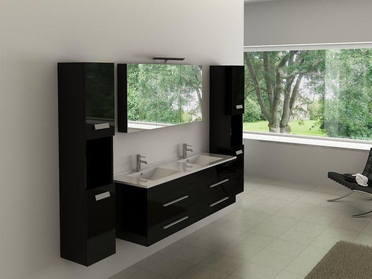 Simple and Luxury Modern Style Bathroom Furniture with Ceramic Sink