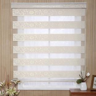 Zebra Blind Fabric Korean Style Double Layer Roller Blinds