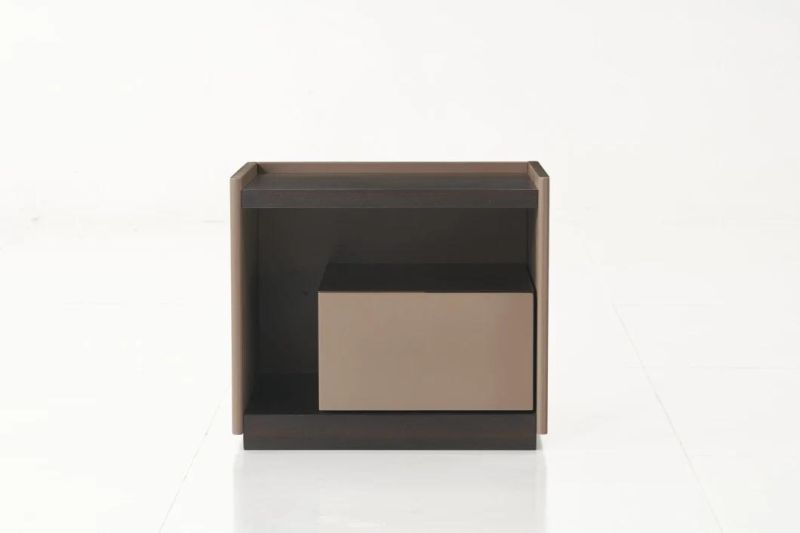 FL62 Wooden Night Stand, Italia Modern Furniture, Latest Design Night Stand in Home and Hotel Furniture Customization