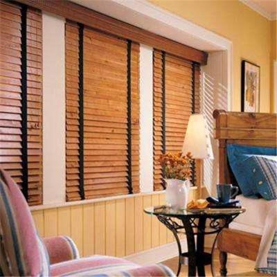 Factory Wholesale Classical 50mm Basswood Venetian Blind