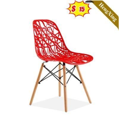 Nordic Style Modern Round Classic Luxury Home Furniture Restaurenat Wooden Coffee Chair