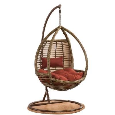 Outdoor Furniture Outdoor Hanging Basket Rattan Wicker Swing Chair Garden Egg Swinging Chairs