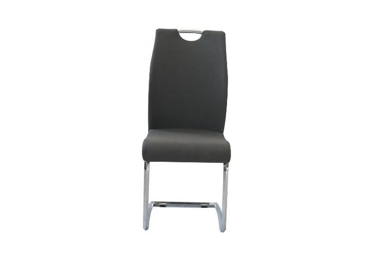 Metal Legs Modern Leather Home Hotel Furniture Dining Chair