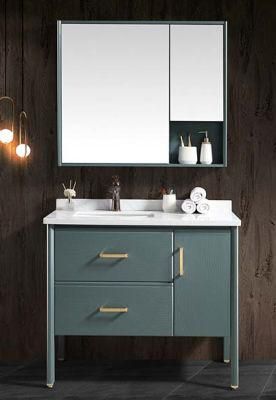 100cm European Luxury Products Including Mirror Cabinet and Bathroom Cabinet