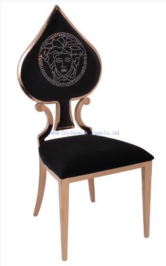 Stylish Dining Chair Stainless Steel Leg