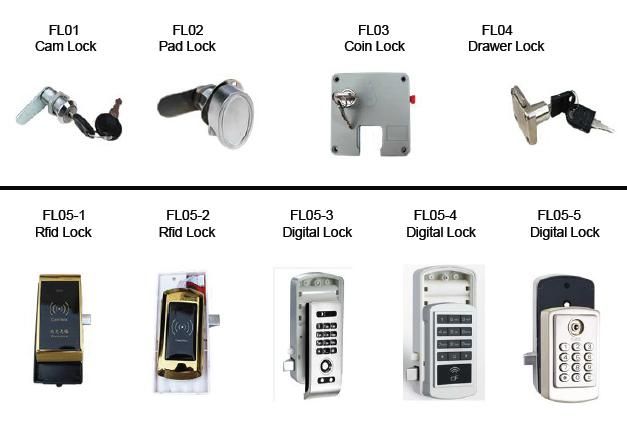 High Pressure Laminate Electronic Locks for Lockers