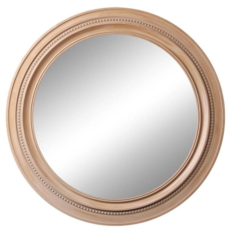 Modern Round Plastic Circle Hanging Wall Mirror Makeup Mirror