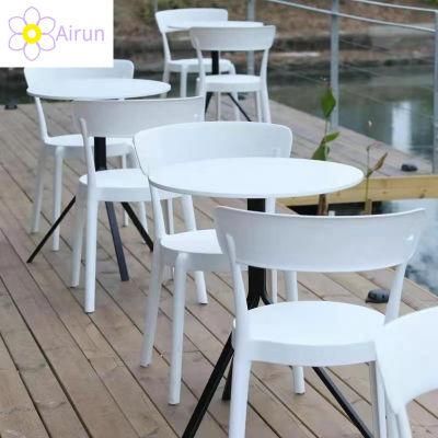 Contemporary Dining Furniture Cheap Modern Kitchen Polypropylene PP Dining Plastic Chair Stackable for Sale