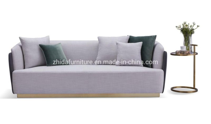 Factory Wholesale Fabric Contemporary Living Room Sofa for Hotel