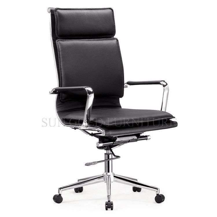 Top Grade Black CEO Working Swivel Leather Chair (SZ-OC141)