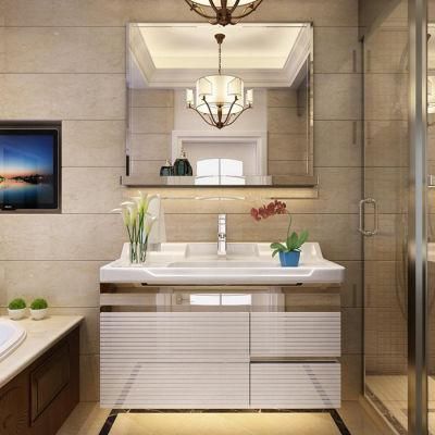 2022 Hot Selling Modern Style White Bathroom Cabinet Corner Unit Toilet Paper Storage Cabinet