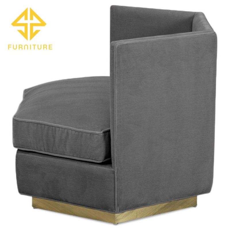 Modern Hotel Luxury Fabric Accent Hotel Chair