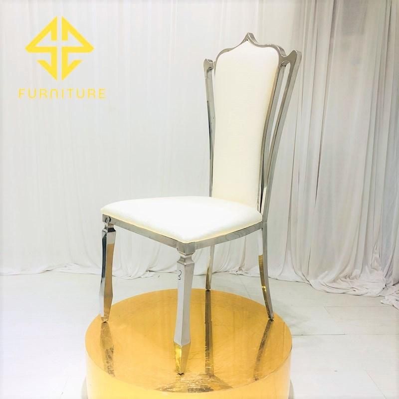 Sawa Event Stainless Steel Wedding Chairs for Hotel Use