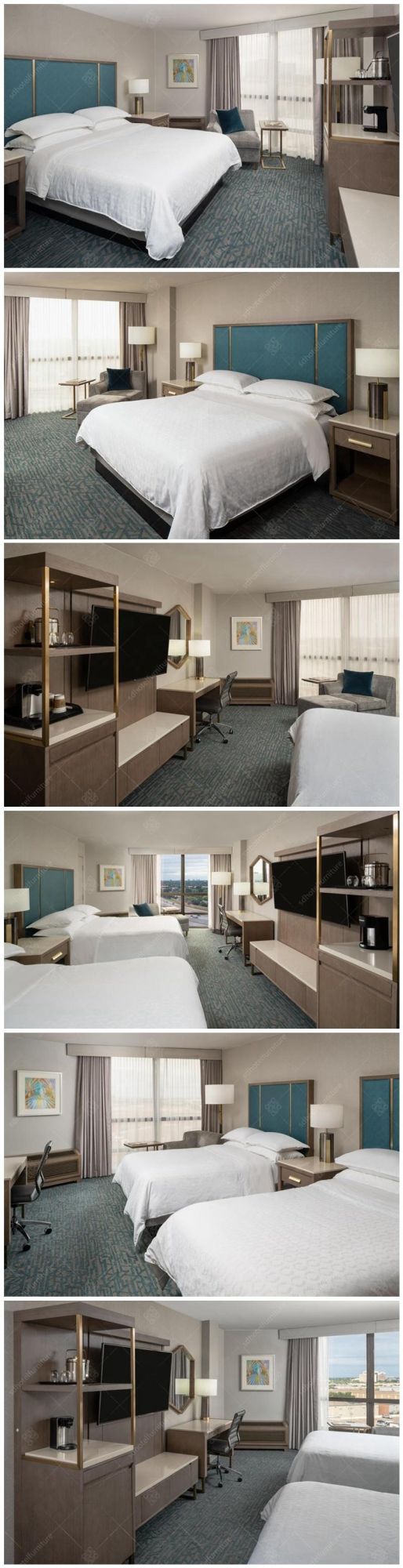 Hilton Hotel Furniture Custom Made Luxury Hotel Room Furniture for 5 Star Furniture Hotel