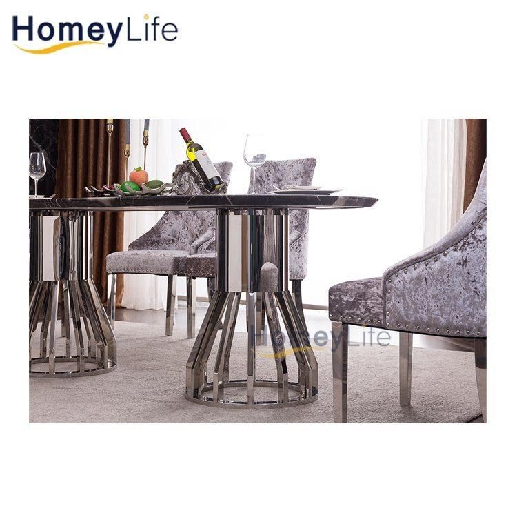 New Arrive Round Table Home Furniture Universal Modern Marble Dining Table