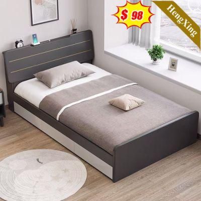 Modern Student Hotel Funriture Massage Folding Wooden Home Bedroom Sofa Double King Single Beds