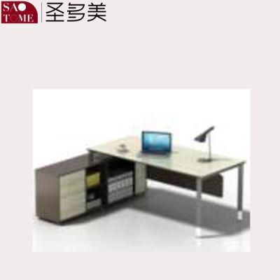 Modern Office Furniture Executive Desk with Side Cabinet