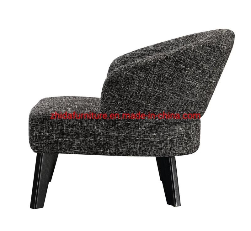 Modern Living Room Single Velvet Armchair Office Accent Fabric Chair