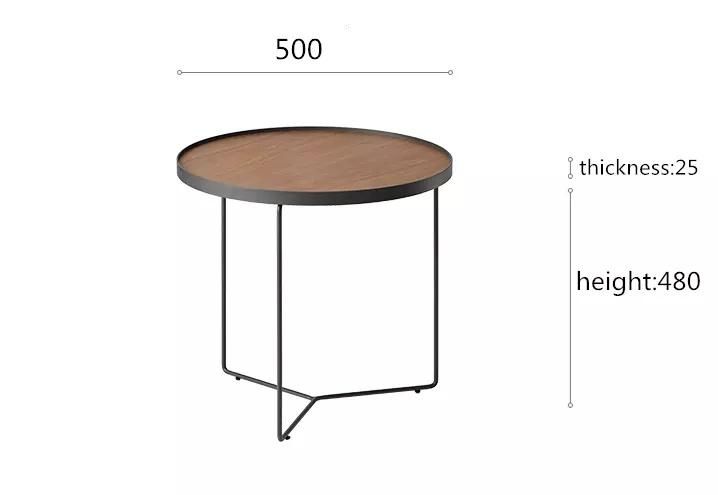 Simple Life Round Coffee Table Metal Table