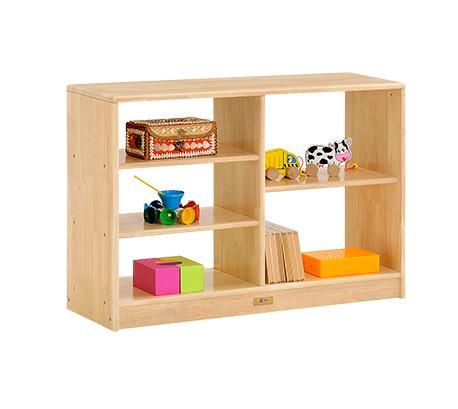 Preschool Display Wooden Kids Rack