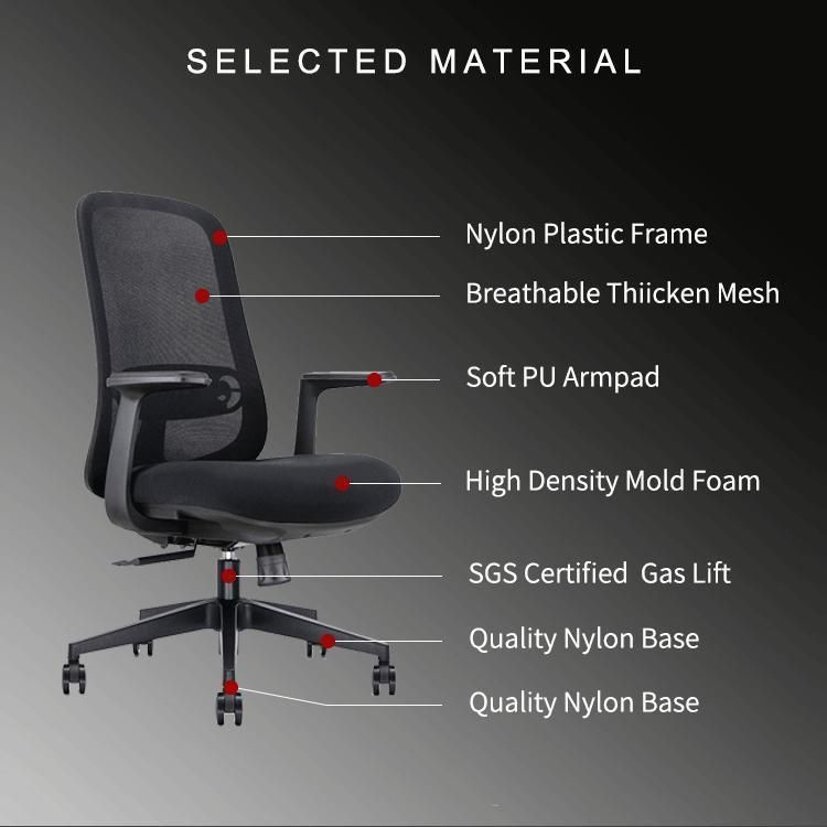 Classic Luxury Modern Online Retailers Mesh Chairs Office Swivel General Manager Staff Ergonomic Guest Task Visitor Office Furniture