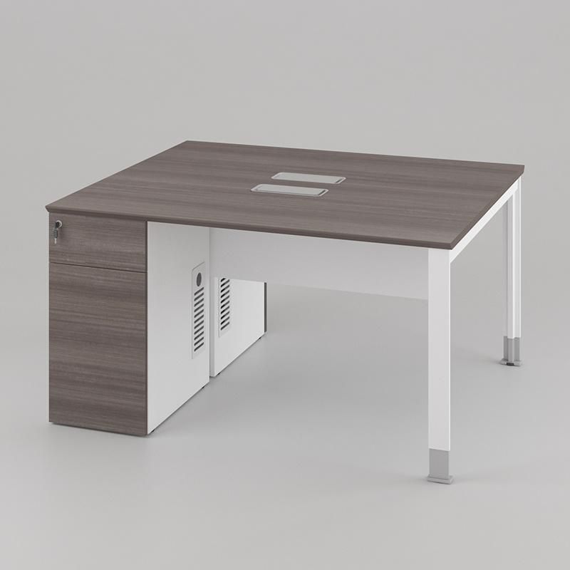 High Quality Modern Design Office Desk Furniture Two Seats Computer Desk