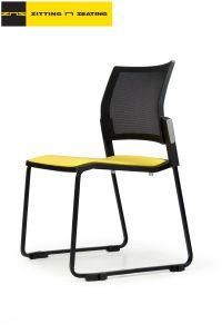 Wholesale Steel Black Meeting Mesh Computer Without Armrest Office Chair for Training School