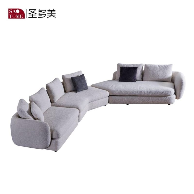 Wood Sponge Carton Packed 5225*2710mm Foshan, China Office Sofa Sofas