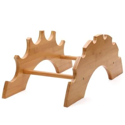 Hot-Selling Desktop Arch Bridge Red Wine Rack