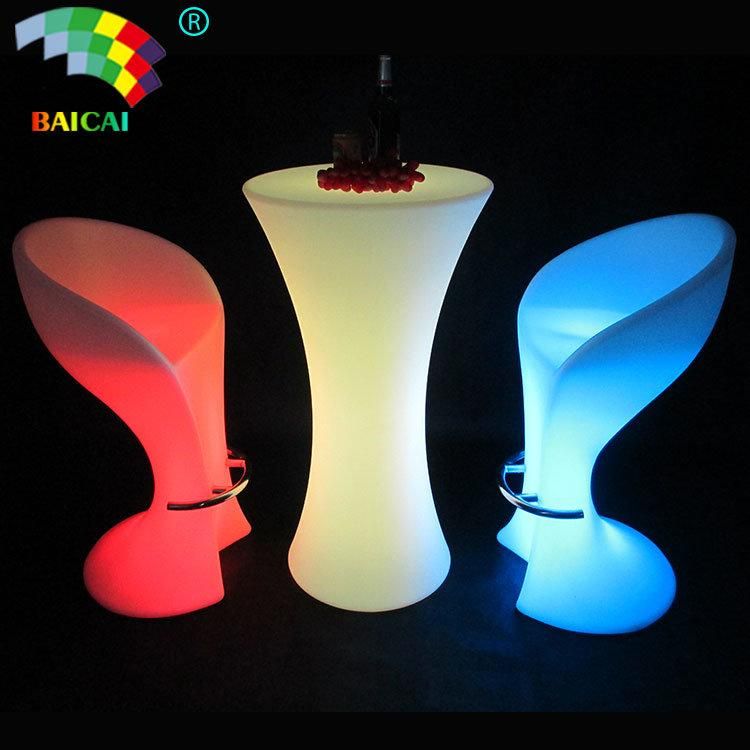 LED Furniture/LED Bar Table/LED Plastic Table