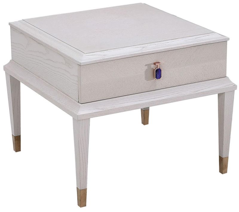 Bedroom Night Stand with Solid Wood for Home and Hotel