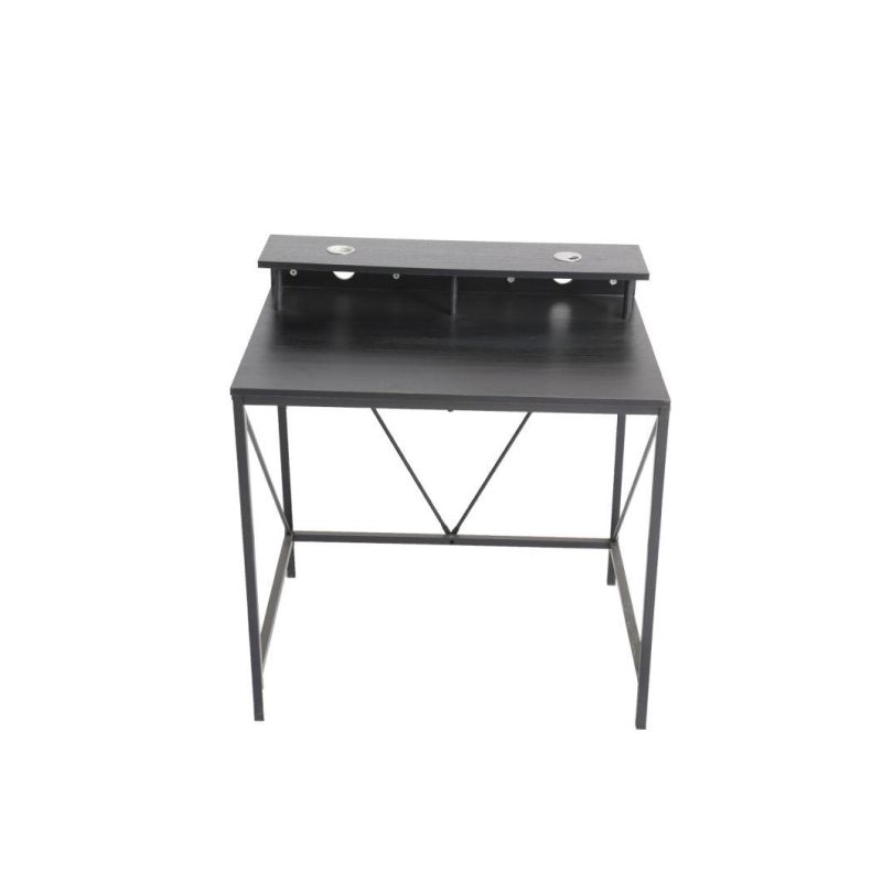 Hot Selling Computer Desk with Shelves Modern Sturdy Writing Desk for Home Office Table with Bookshelf