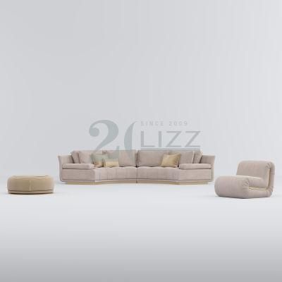 Unique New Design Contemporary Simple Style Home Furniture Nordic Living Room Fabric Sofa Set