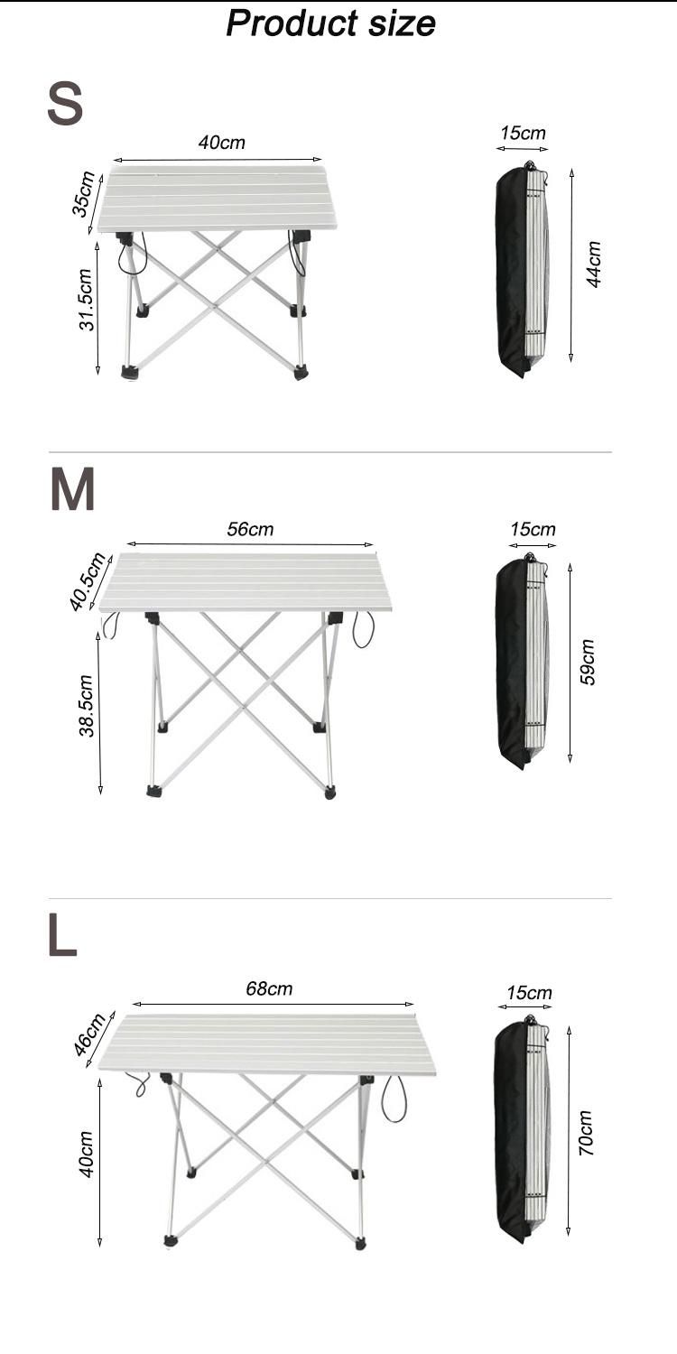 Outdoor Folding Camping Aluminum Mini Splicing Table