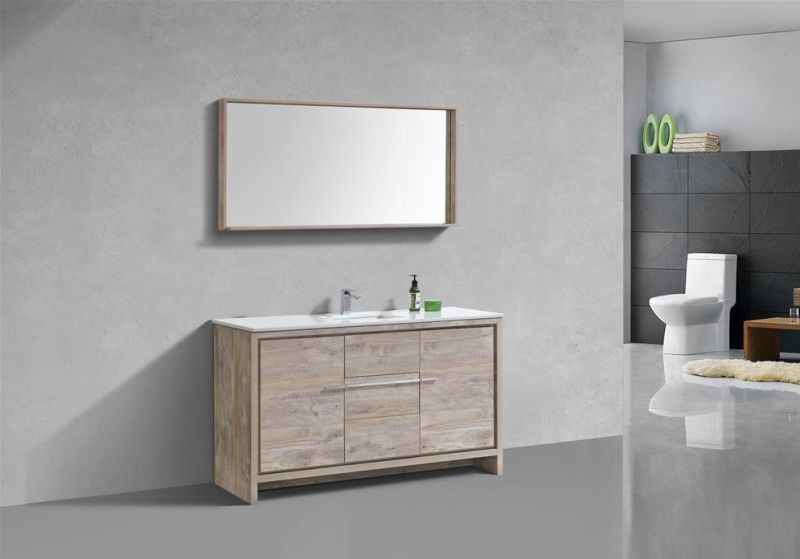 Modern Style Floor Mounted MDF Bathroom Vanity