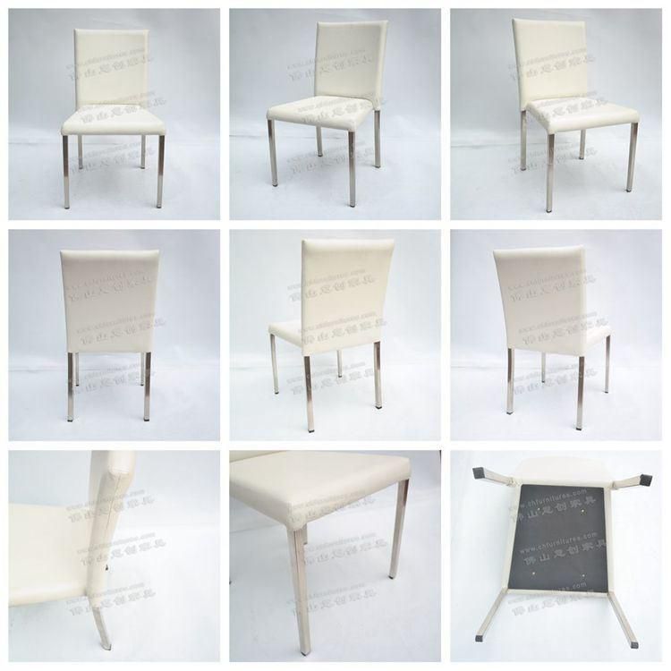 Yc-F022 Wholesale Stainless Steel Stacking Hotel Dining Chair for Banquet and Restaurant