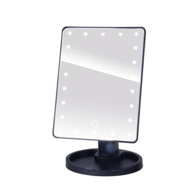 LED Professional Beauty Cosmetic 16/22 Lights Touch Screen Makeup Mirror