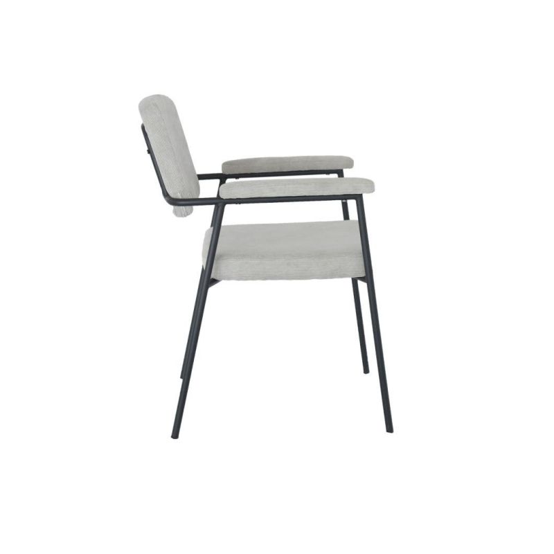 Modern Iron Legs Designs Dining Chair Armrest Restaurant Room Dining Chairs