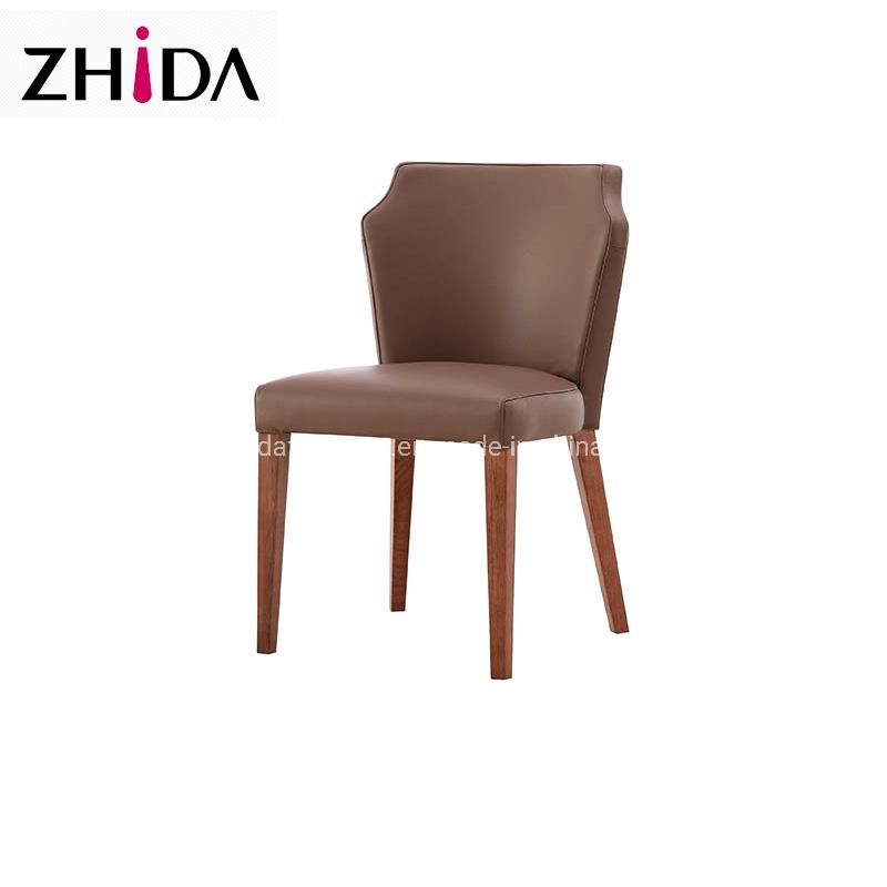 Home Furniture Restaurant Dining Leather Chair