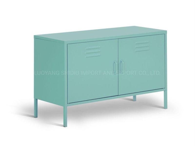 Metal Locker Dresser Storage Cabinets TV Stand Cabinets for Living Room