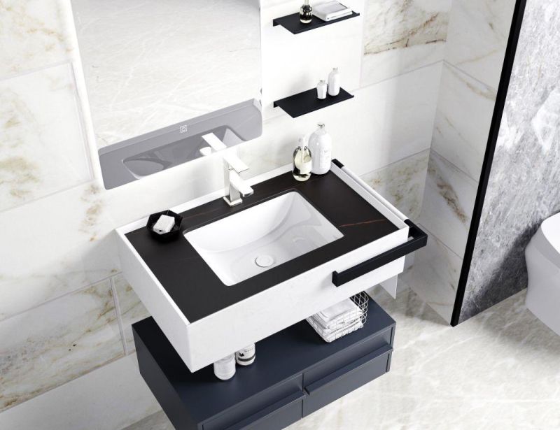 Popular New Fashion Polywood Bathroom Cabinet for Wholesale