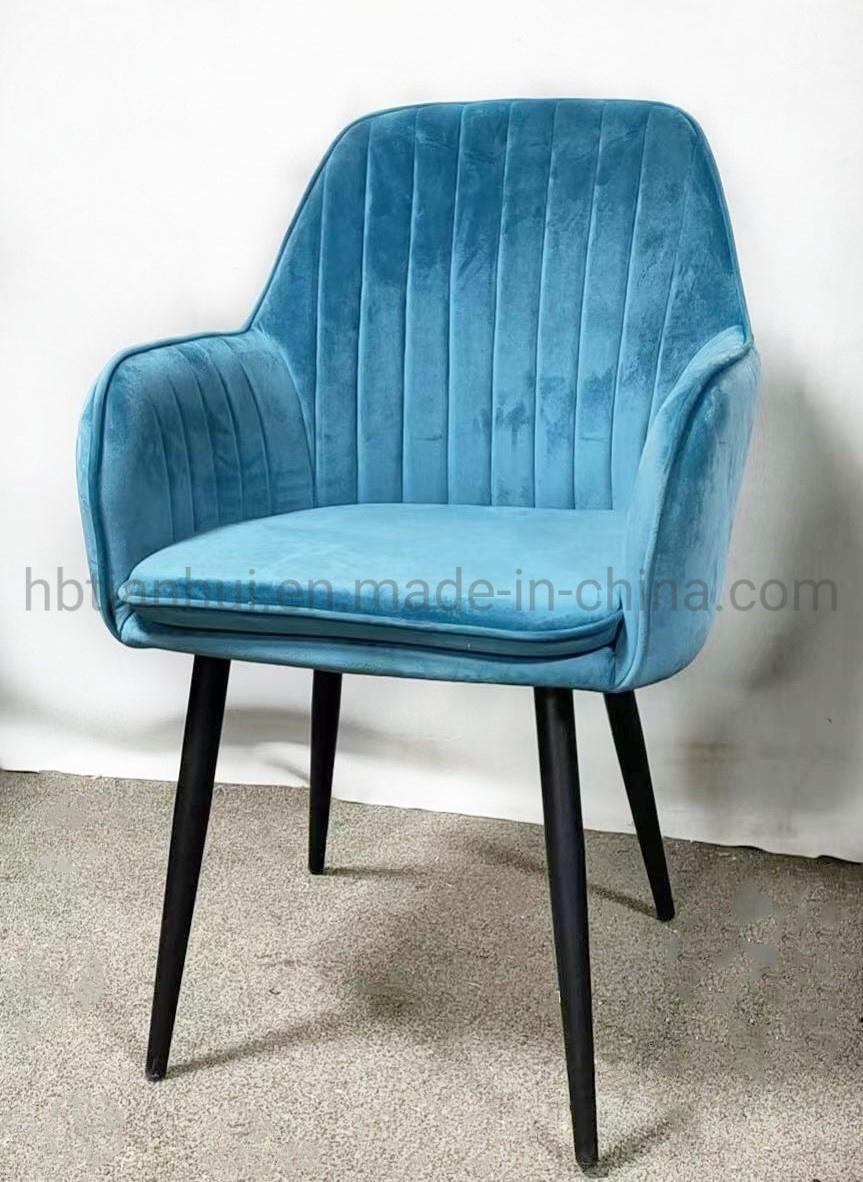 Wholesale Modern High Quality Cushion Chairs Lounge Stools Living Room Chair Dining Chair Restaurant Upholstered Chair