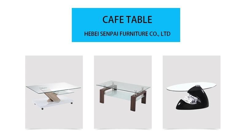 Wholesale Home Furniture Luxury Modern Square Outdoor Wooden Top Dining Table