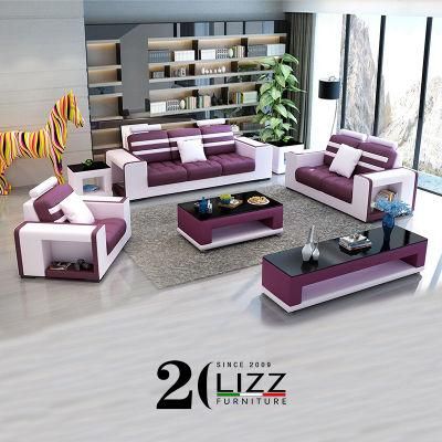 Wholesale Modern Leather Sofa for Living Room Furniture