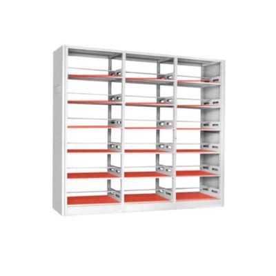 5-Tier Industrial White Metal Shelf Heavy Duty Bookcase Bookshelf