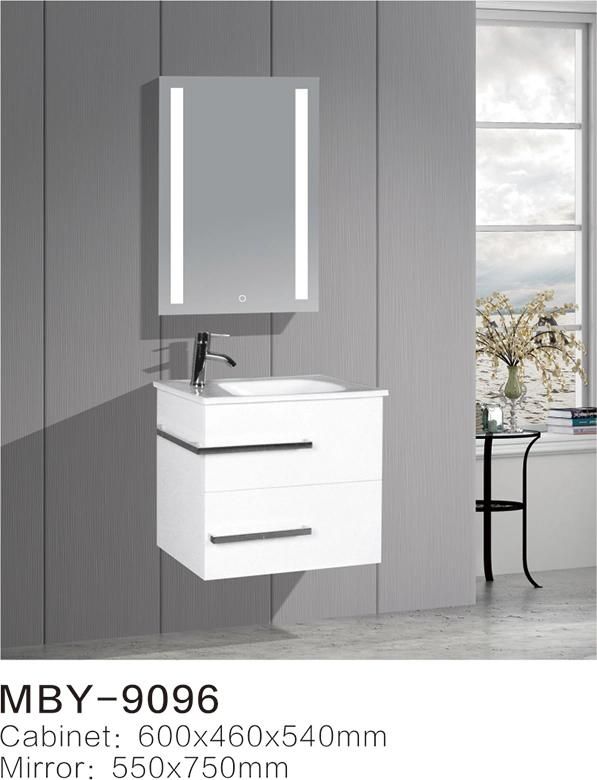 PVC Bathroom Cabinet with LED Mirror