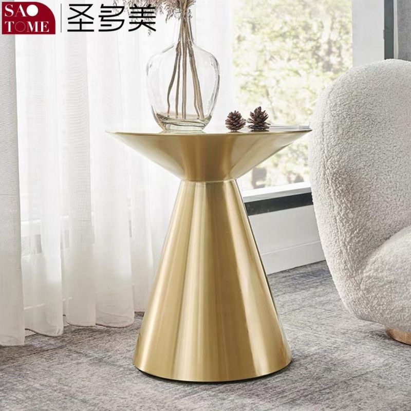 Modern Simple Luxury Living Room Furniture Stainless Steel Side Table Coffee Table